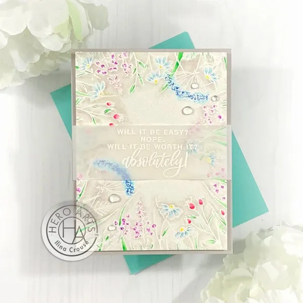 Hero Arts   Pinkfresh Studio You Make A Difference Clear Stamps