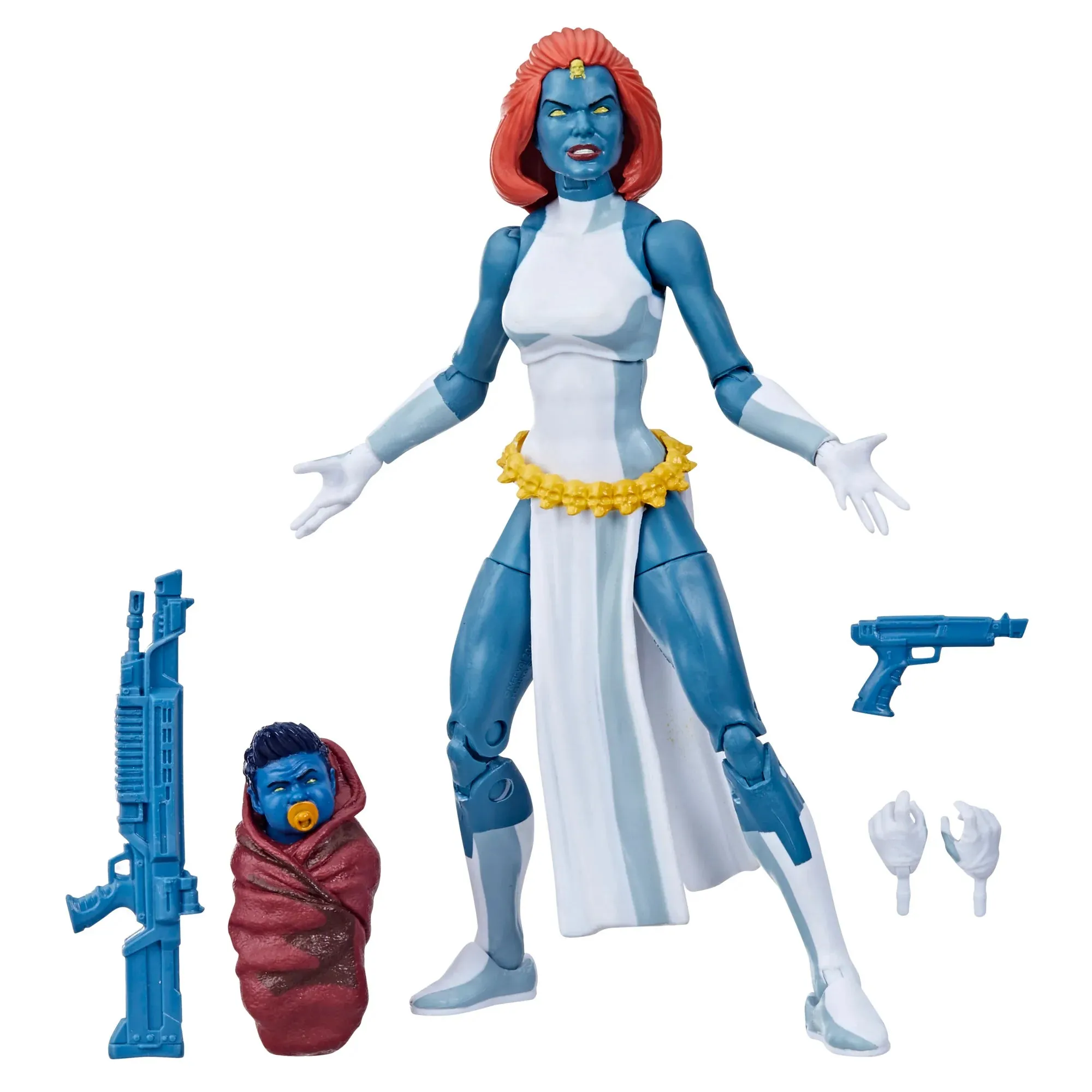 Marvel Legends Series - X-Men 90\'s Animated Cartoon - Marvel\'s Mystique Action Figure (F5435)